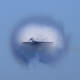 Illustration for article titled Incredible photo of an F-18 zooming through the Golden Gate bridge